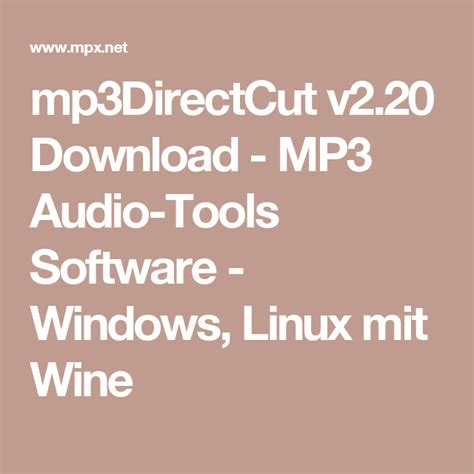 mp3directcut v2.20 download